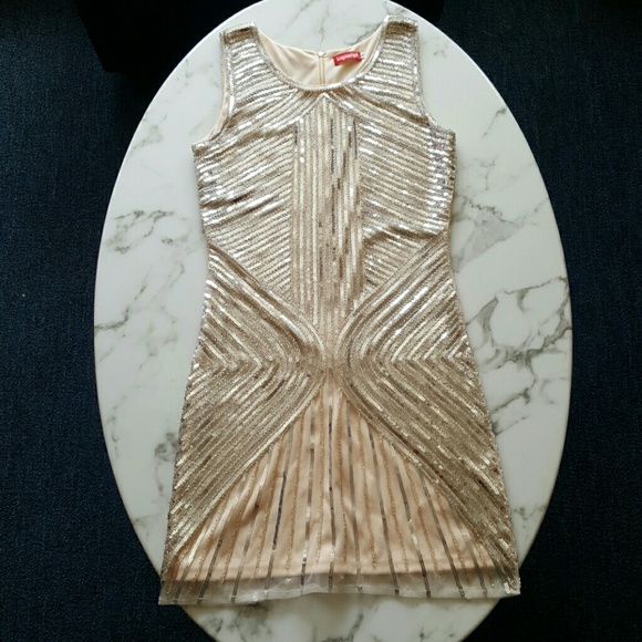 Kayamiya Beaded Sequin Dress - Picture 4 of 8